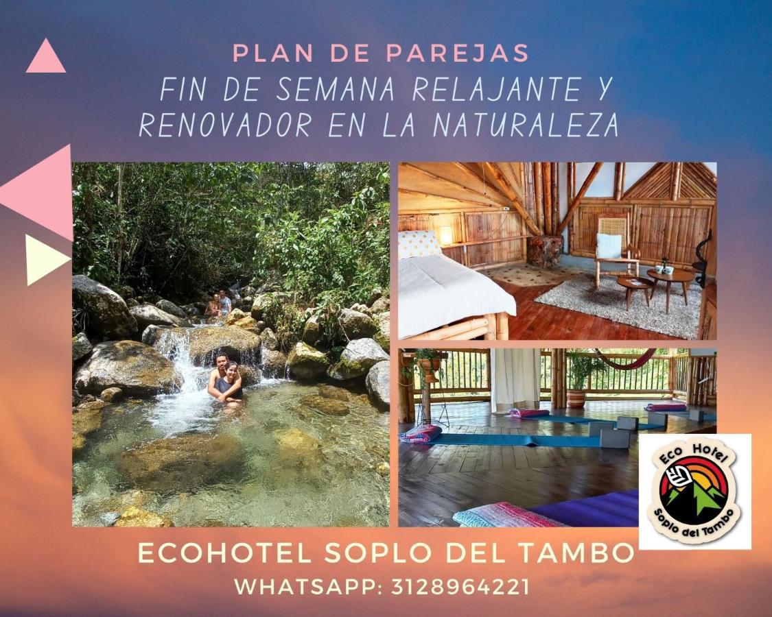 Ecohotel Soplo Del Tambo Cocorná Eksteriør billede